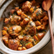 4. Chicken and Sweet Potato Crockpot (Maple-Dijon)