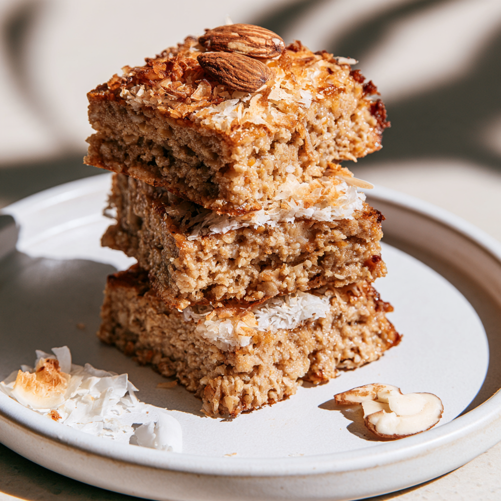 4. Coconut Almond Protein Bars