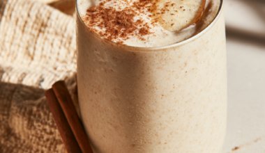 5. Apple Pie Protein Smoothie