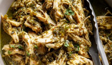 5. Crockpot Salsa Verde Chicken (The Easiest, Most Fail-Proof Recipe)
