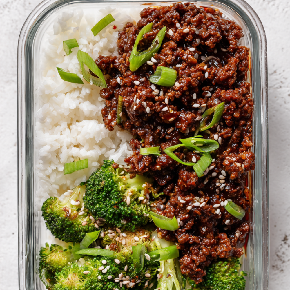 5. Korean Ground Beef Bowl