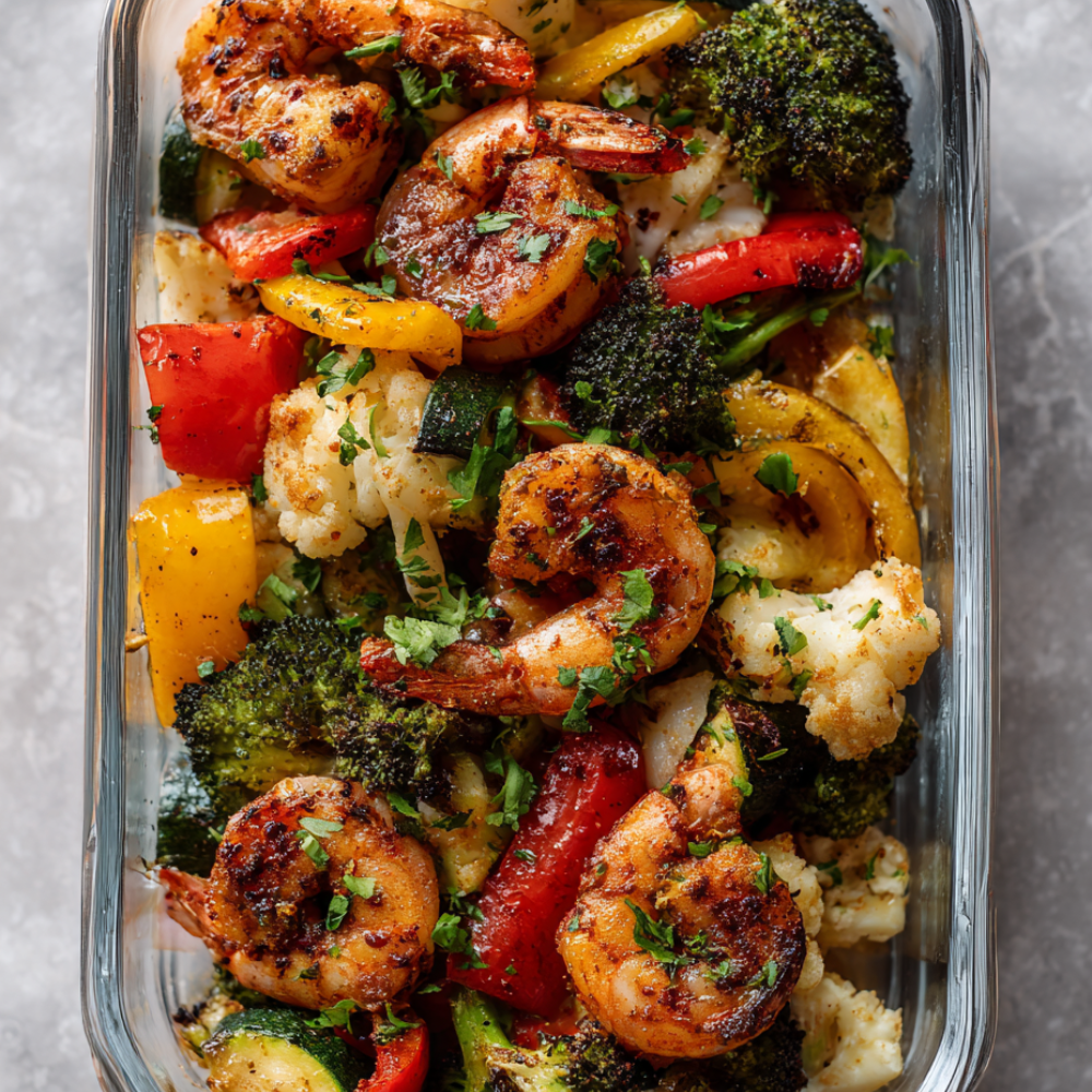 5. Mediterranean Shrimp & Veggie Stir-Fry