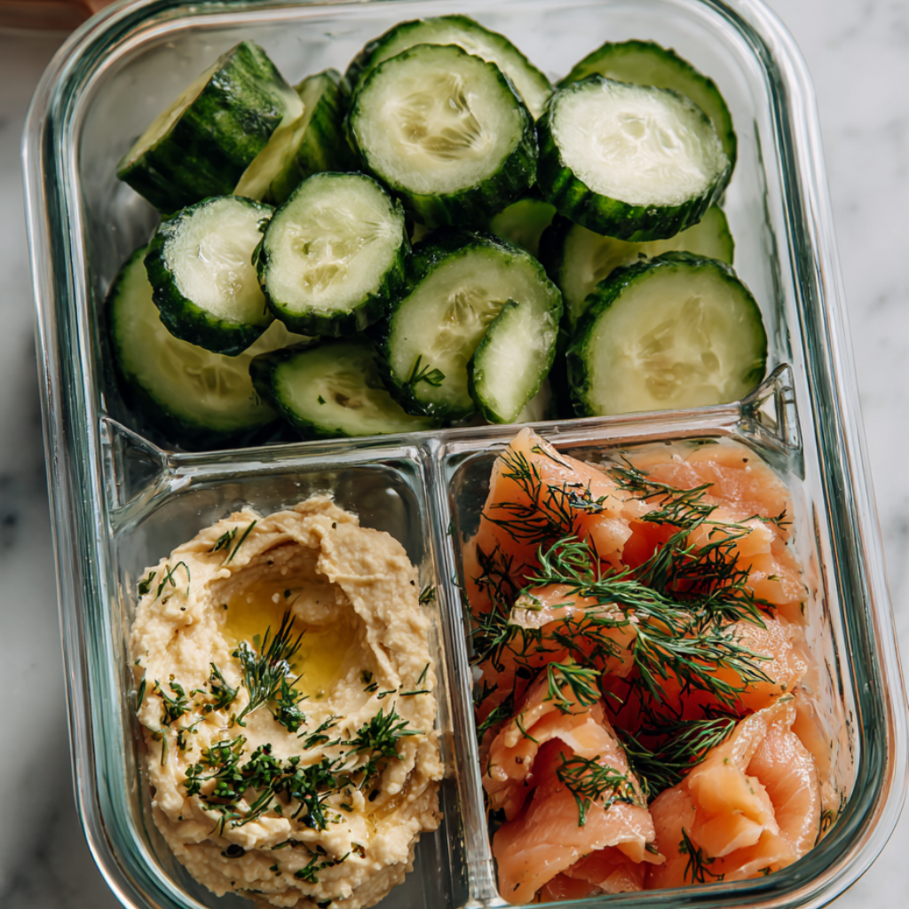5. No-Cook Smoked Salmon Snack Box