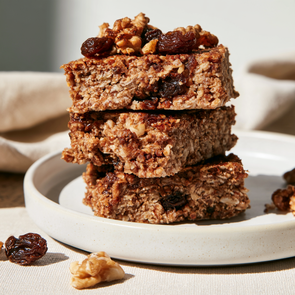 5. Oatmeal Raisin Protein Bars