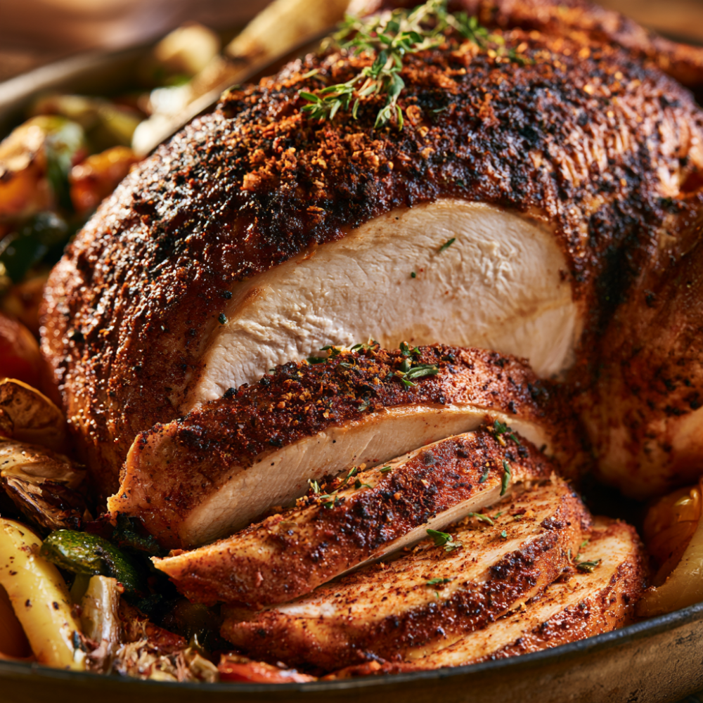 6. Cajun Roasted Turkey