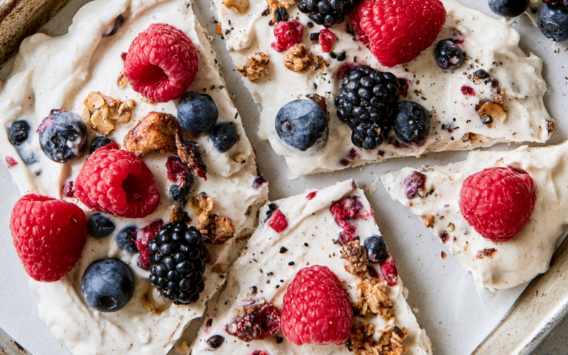 6. Frozen Protein Yogurt Bark