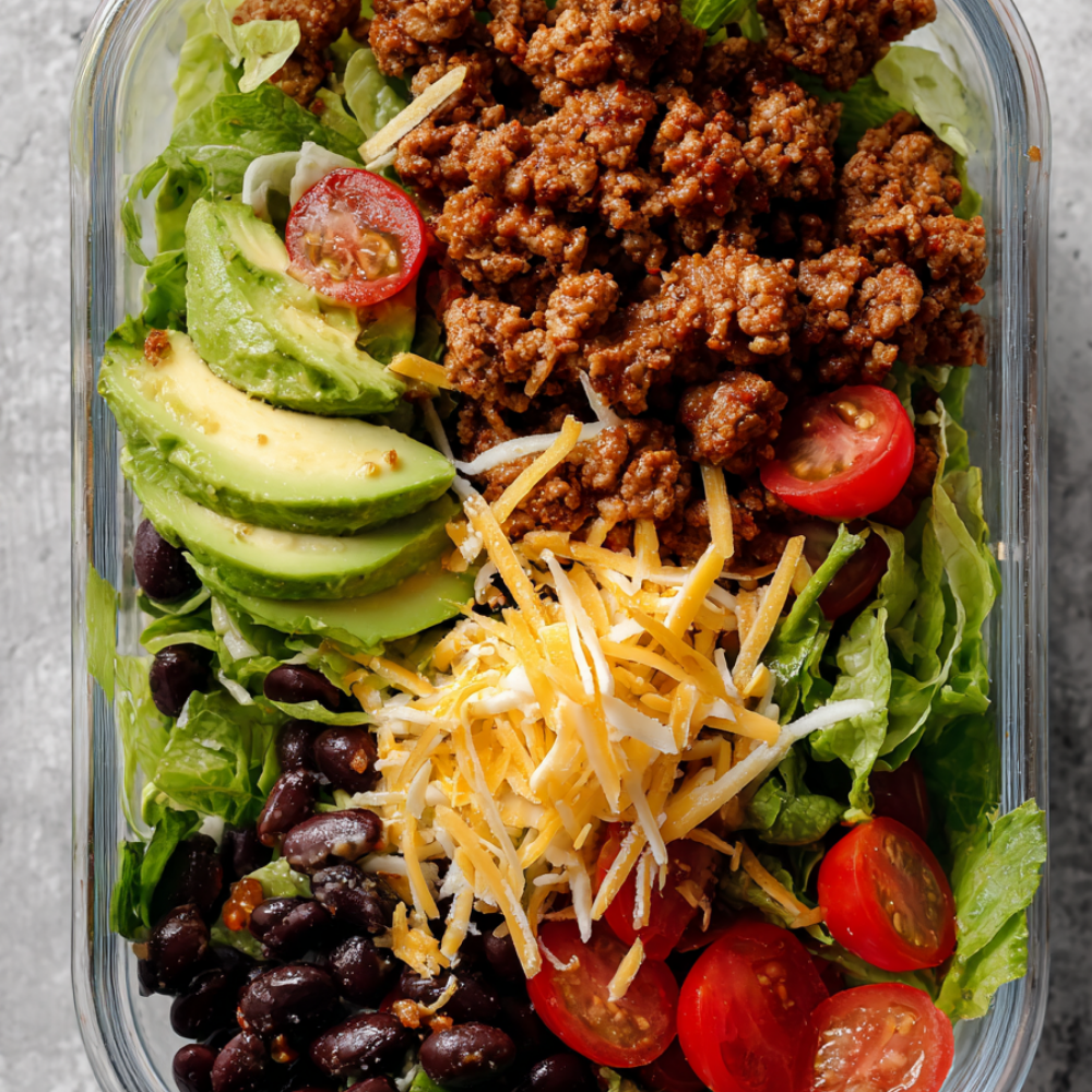 6. Ground Turkey Taco Salad
