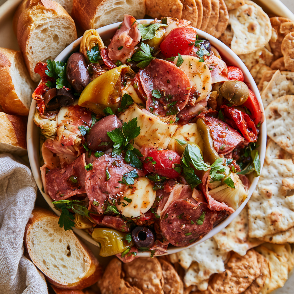 6. High-Protein Antipasto Salad