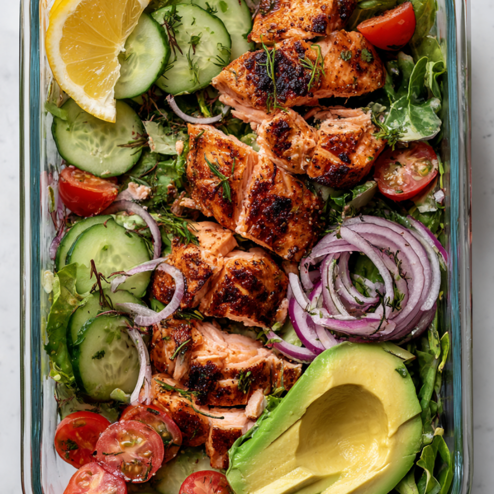 6. Salmon Avocado Salad