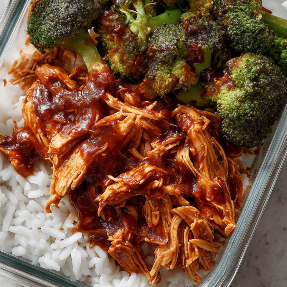 7. BBQ Chicken Meal Prep Bowls