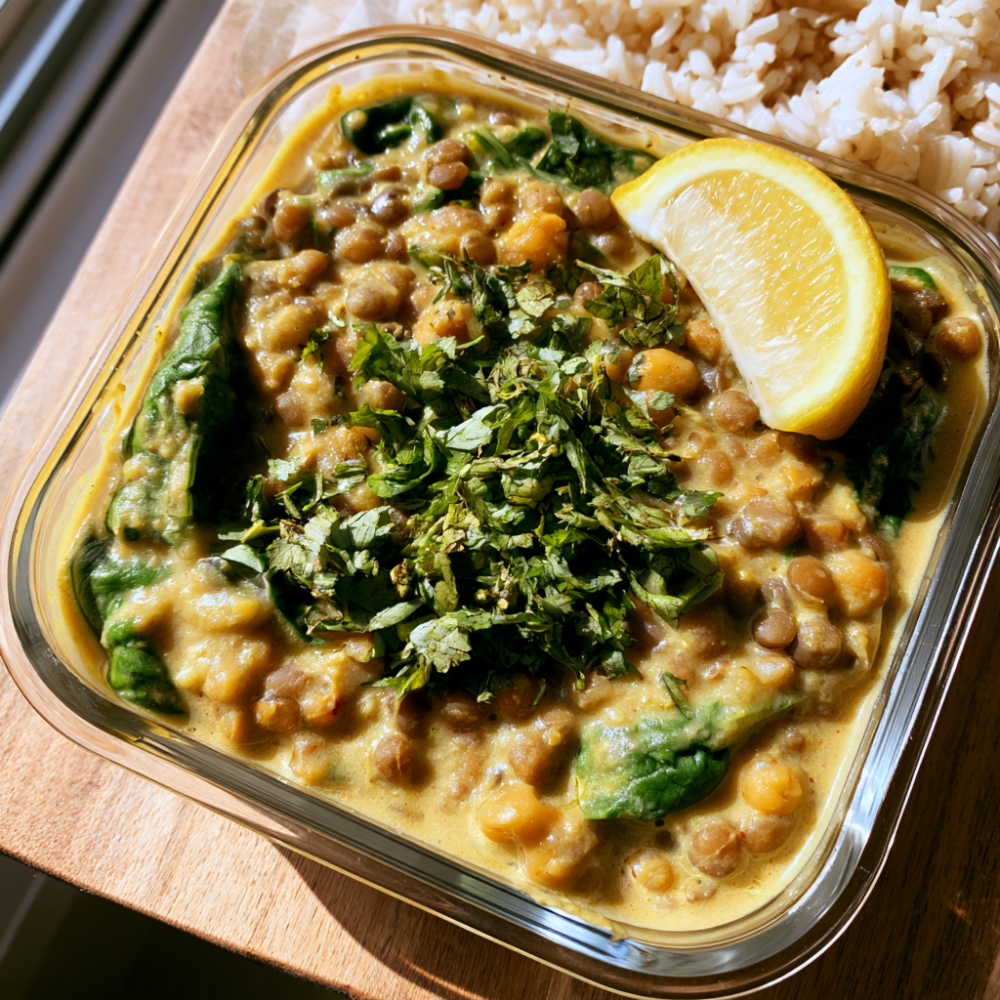 7. High-Protein Vegan Lentil Curry