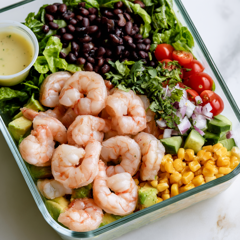 7. Shrimp Avocado Lime Bowls