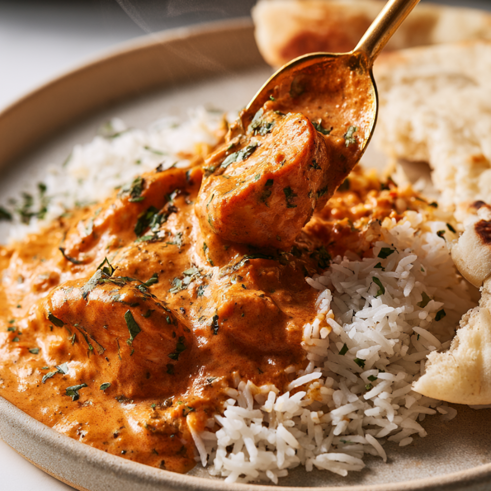 8. Crockpot Chicken Tikka Masala (Freezer-Friendly Comfort Food)