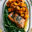 8. Salmon & Sweet Potato Bowls
