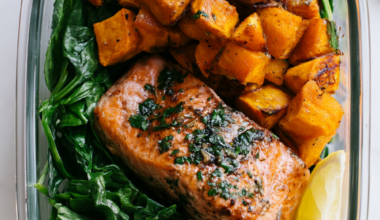 8. Salmon & Sweet Potato Bowls