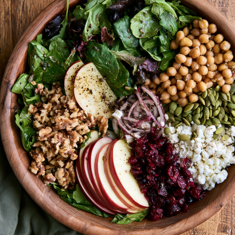 Apple Salad -ingredients