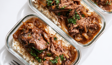 Beef Meal Prep_ French Onion Roast Meal Prep Containers