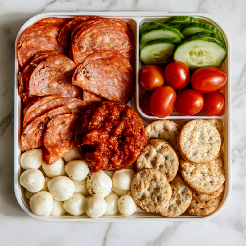 Bento Box 2_ Turkey Pepperoni Pizza Bento