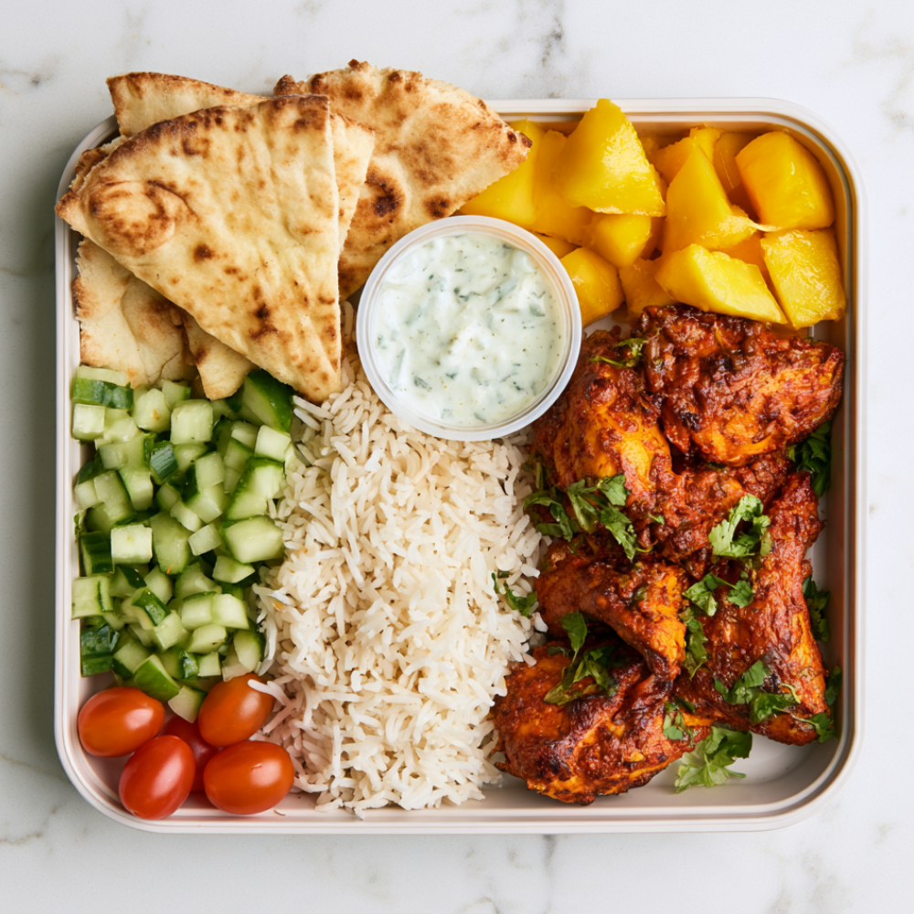 Bento Box 4_ Tandoori Chicken Rice Bento
