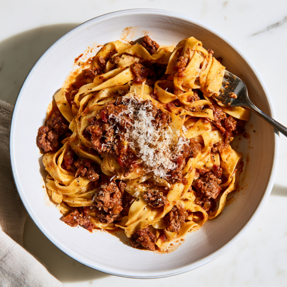 Bolognese Sauce Recipe - Served