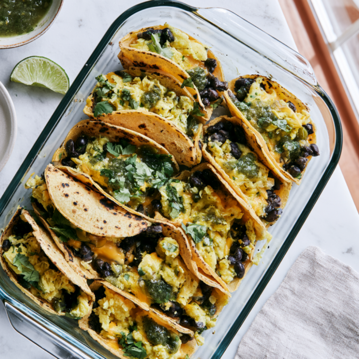 Breakfast Tacos-freezer container