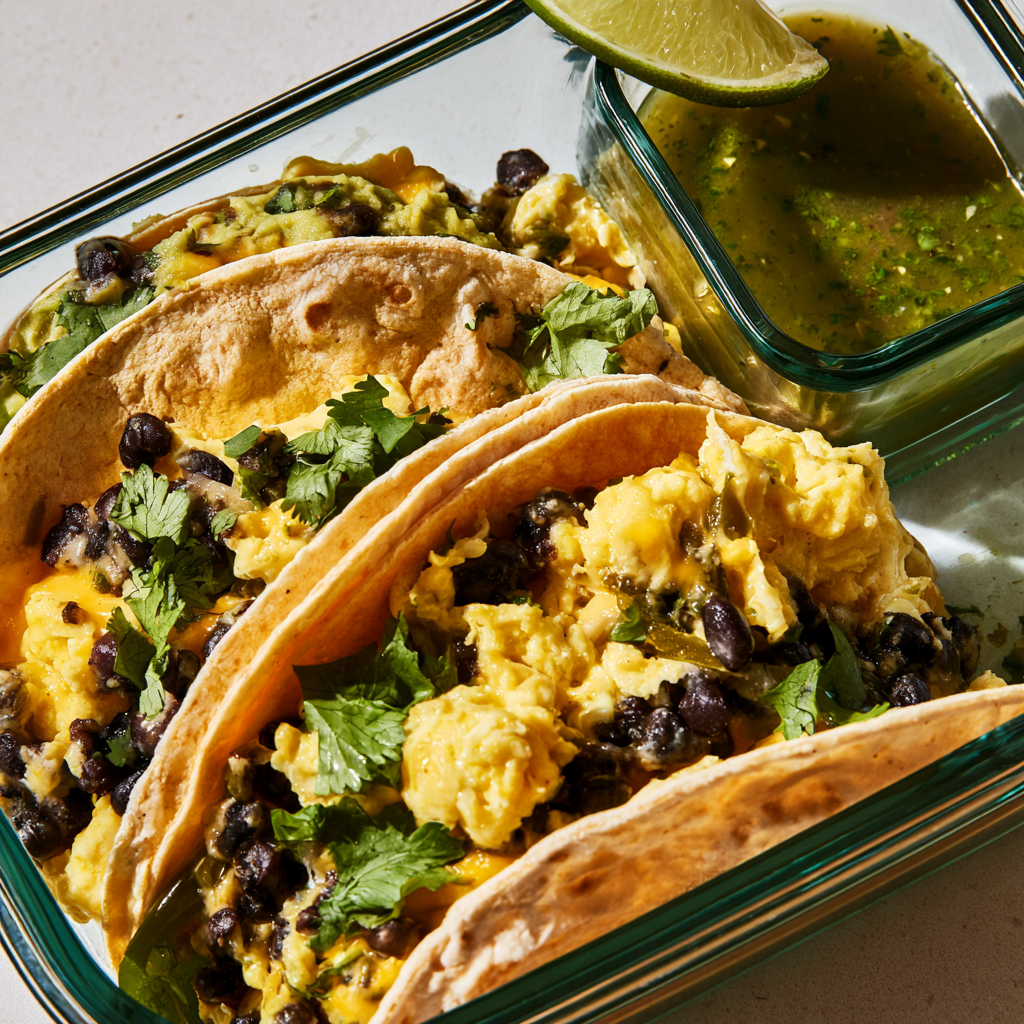 Breakfast Tacos-meal prep box