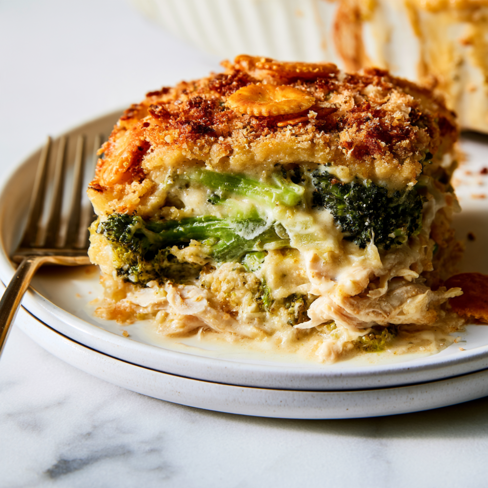 Broccoli Casserole Recipe-served