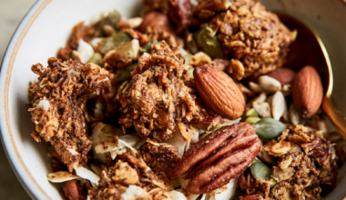 Chai-Spiced Protein Granola Clusters