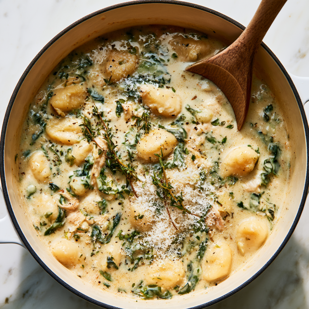 Chicken Gnocchi Soup Recipe-Pot