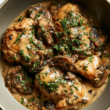 Chicken Marsala Served