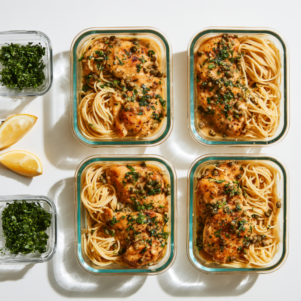 Chicken Piccata - Meal Prep