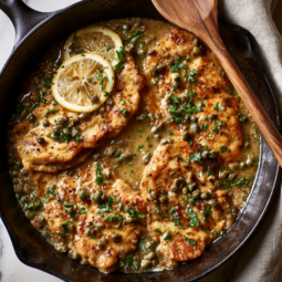 Chicken Piccata-One Pan