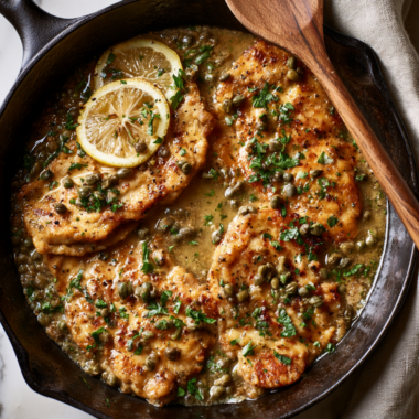 Chicken Piccata-One Pan