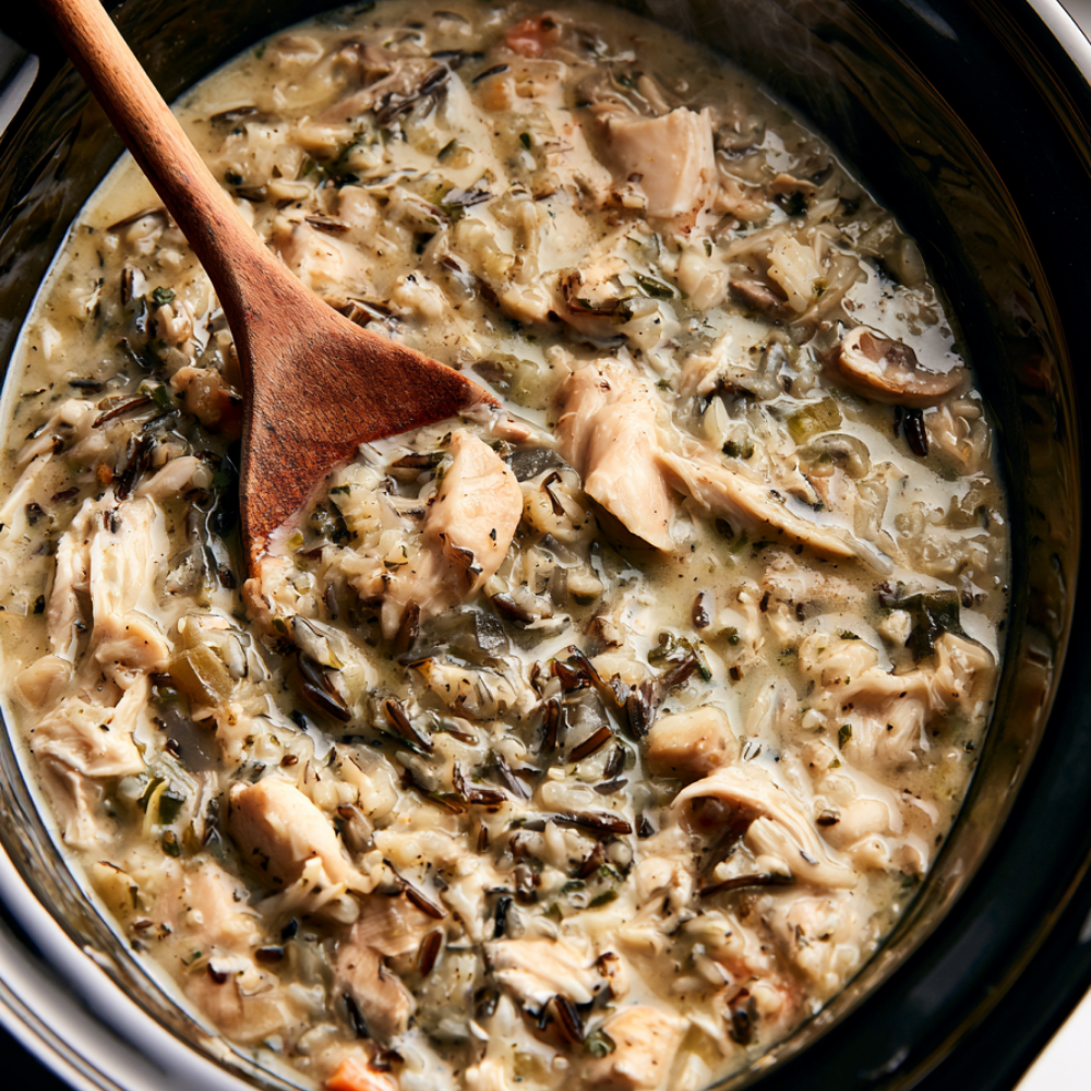 Chicken Wild Rice Soup Crockpot