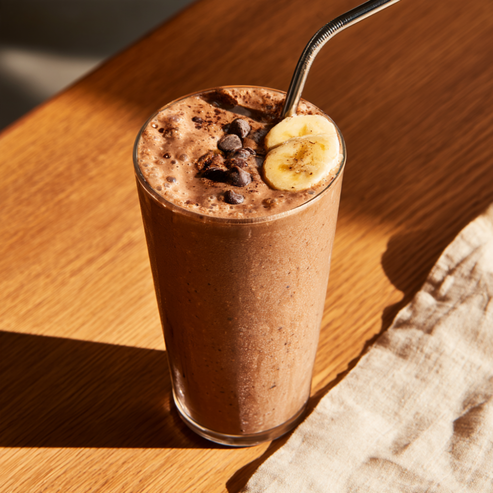 Chocolate Peanut Butter Protein Shake Recipe