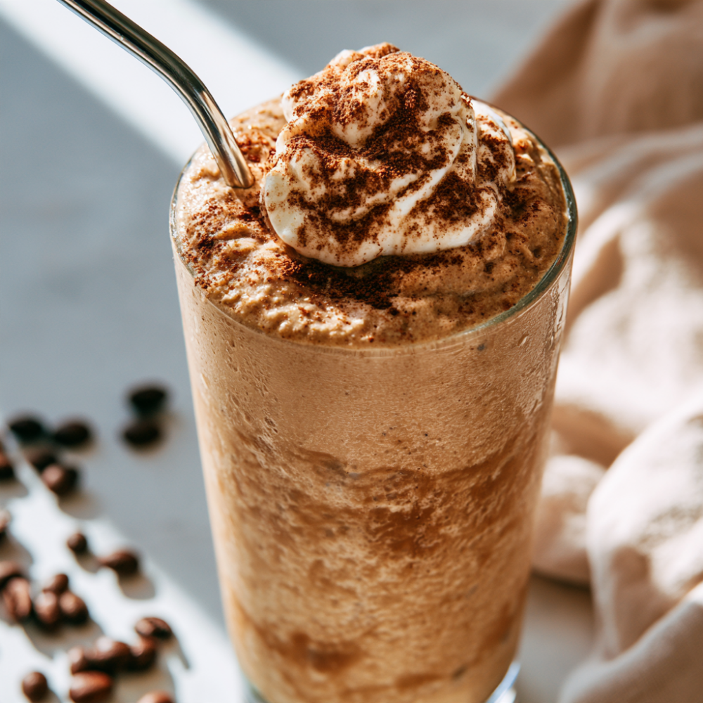 Coffee Protein Smoothie-Frappe Variation
