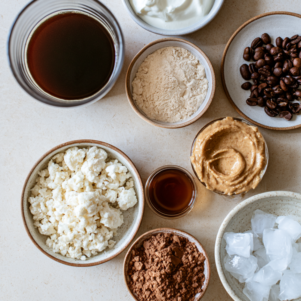 Coffee Protein Smoothie Ingredients