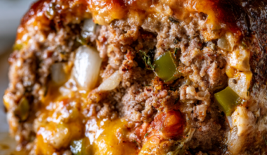 Copycat Cracker Barrel Meatloaf-closeup