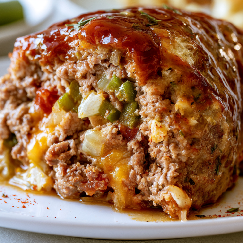 Copycat Cracker Barrel Meatloaf-sliced