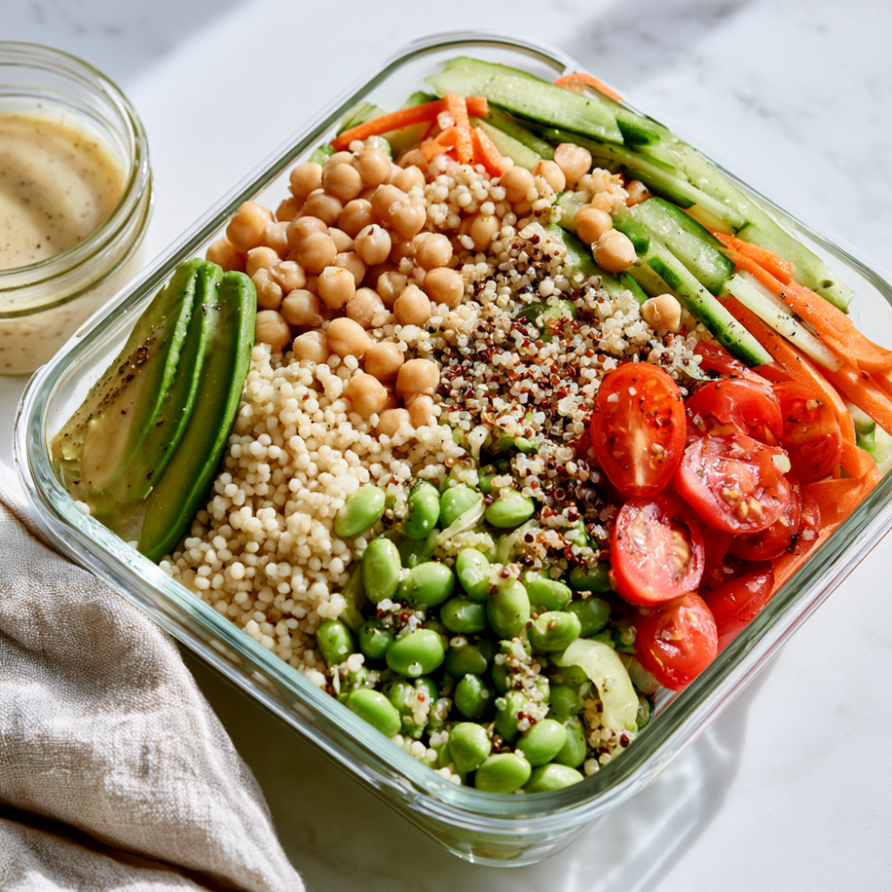Couscous Salad -meal prep