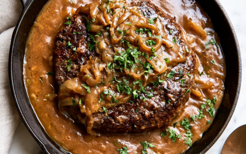 Cracker Barrel Hamburger Steak