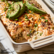 Creamy Crab and Avocado Sushi Bake