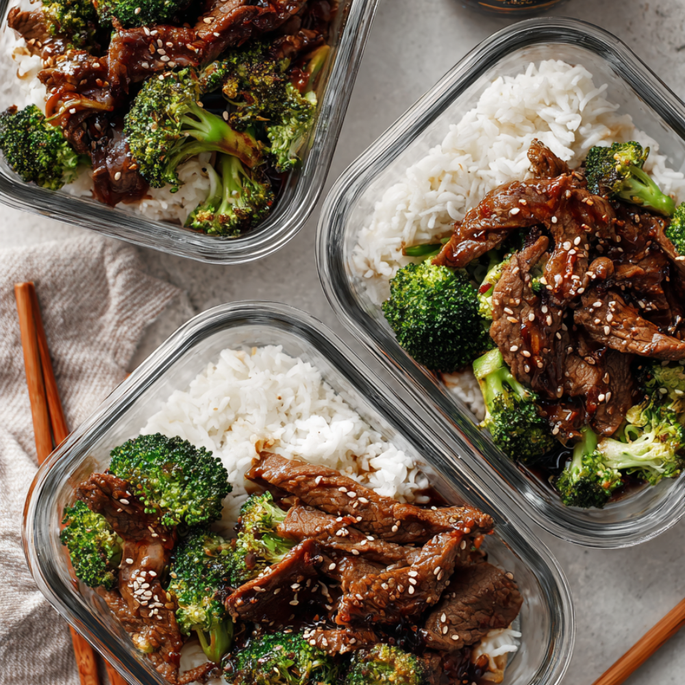Crockpot Beef and Broccoli-Meal Prep