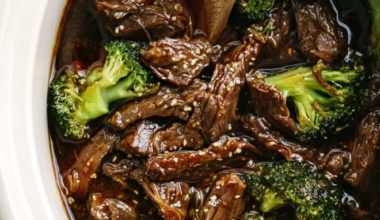 Crockpot Beef and Broccoli