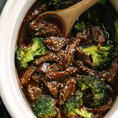 Crockpot Beef and Broccoli