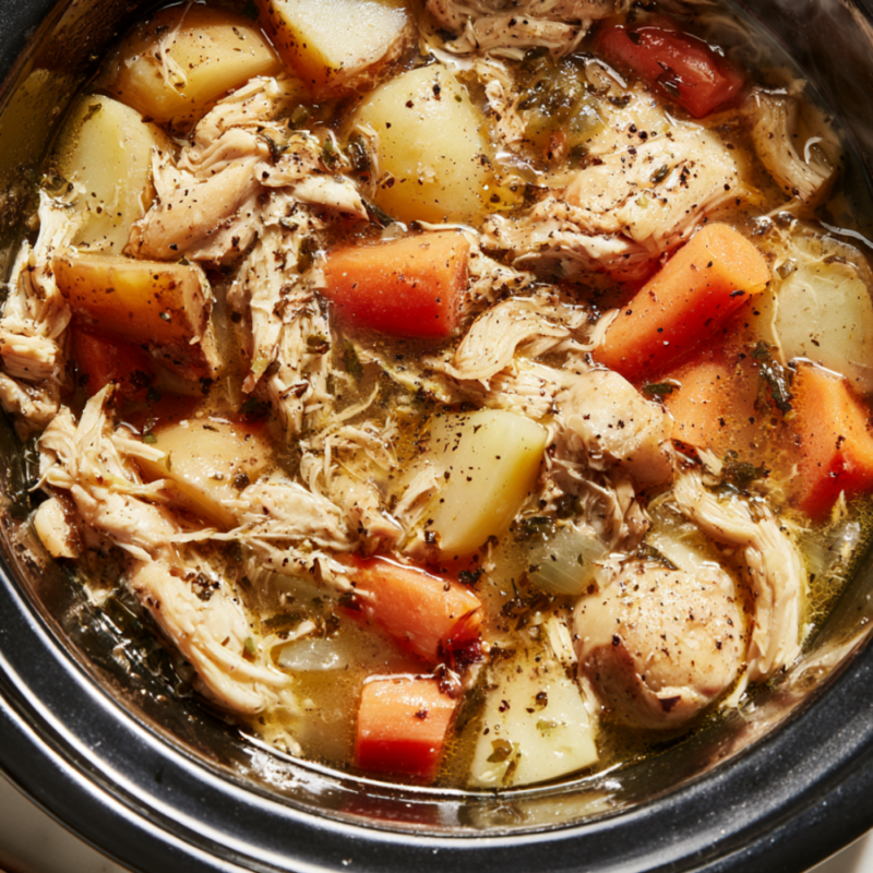 Crockpot Chicken Stew
