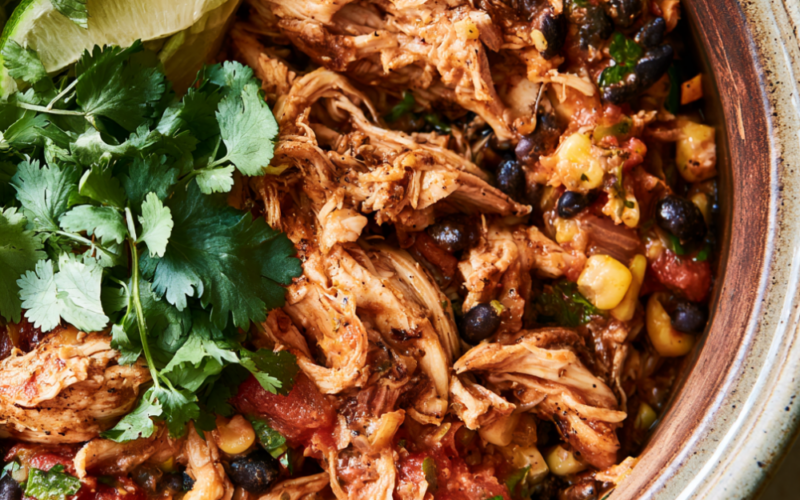Crockpot Fiesta Chicken