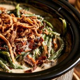 Crockpot Green Bean Casserole