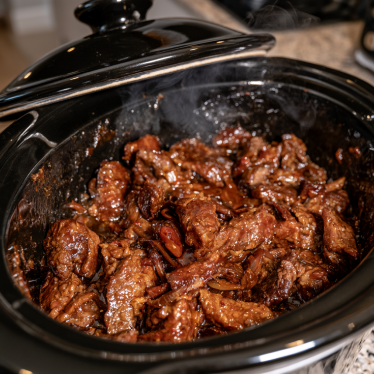 Crockpot Mongolian Beef Recipe