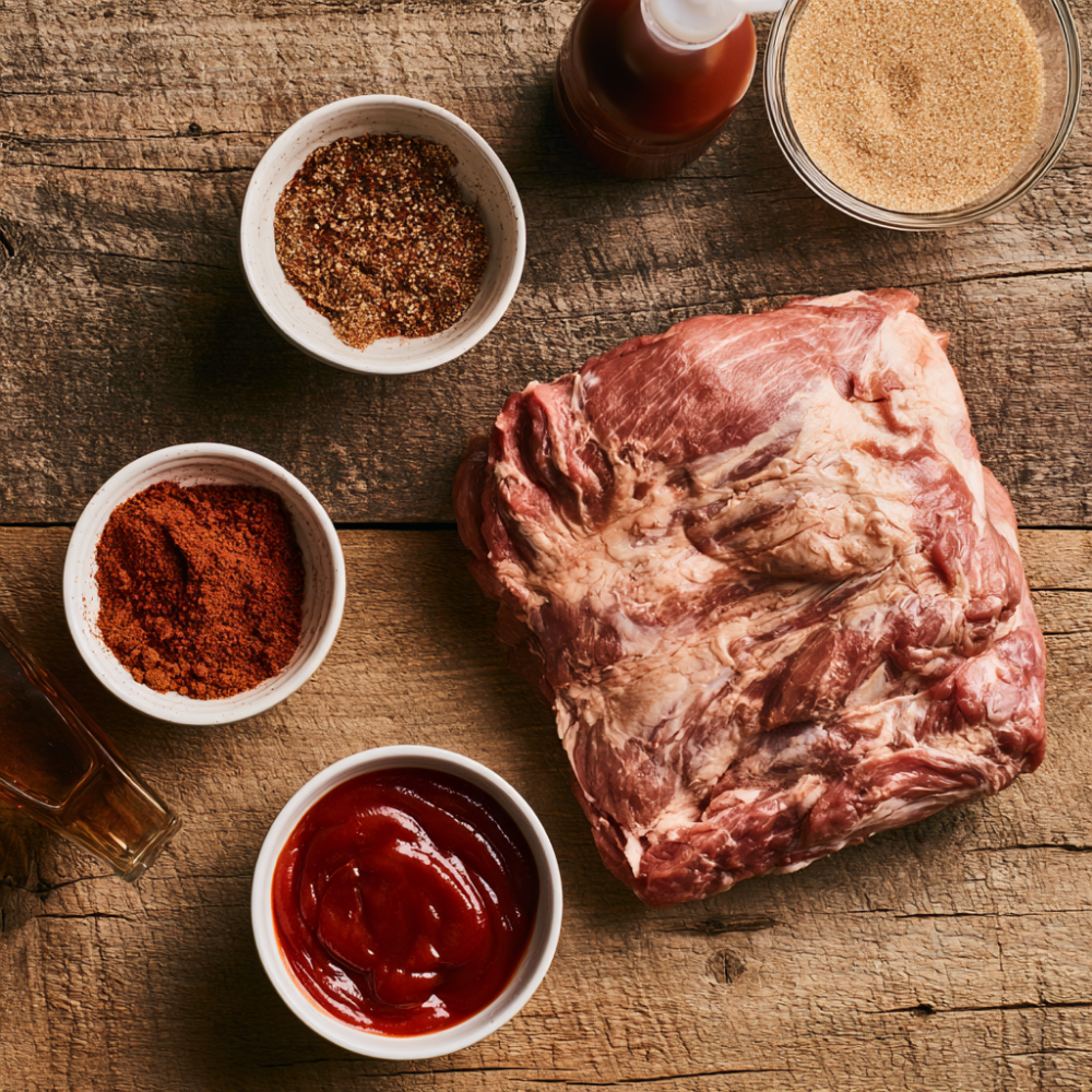 Crockpot Pulled Pork Ingredients